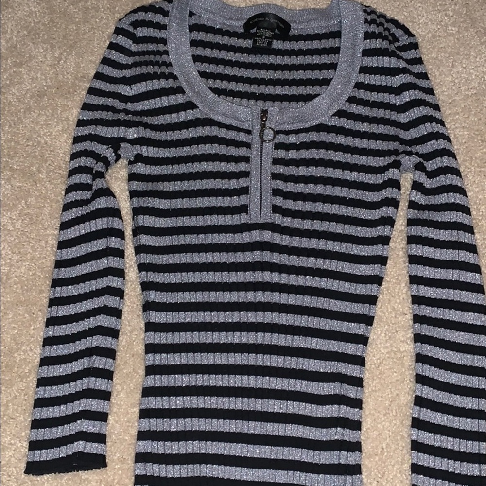 Sparkly Striped Shirt